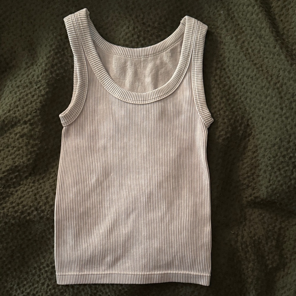 Women’s Discount Divas Oatmeal Ribbed Tank Top